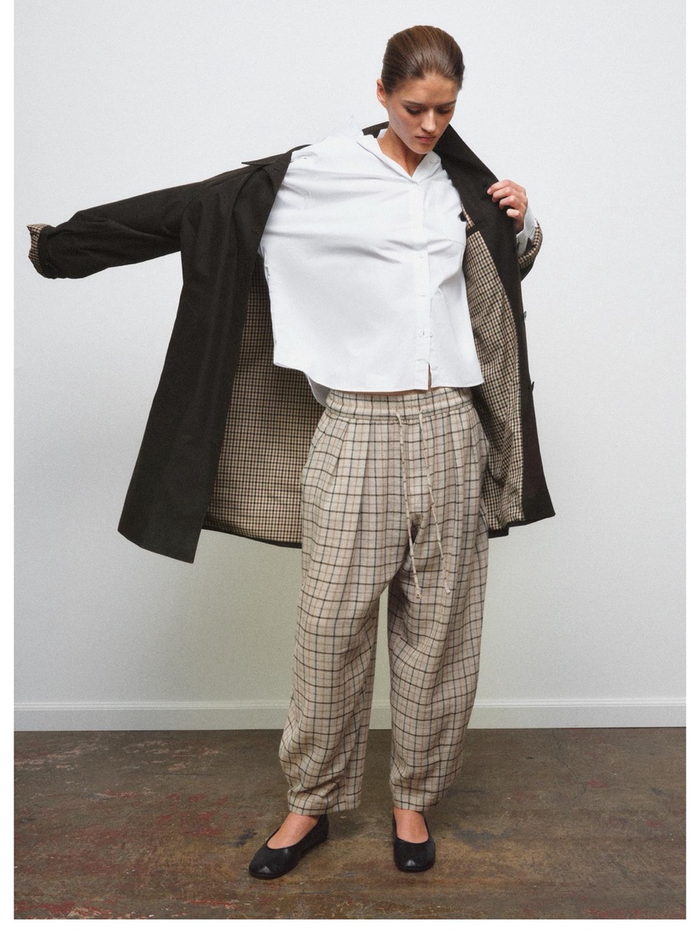 Zara OVERSIZED ZW COLLECTION TRENCH COAT
